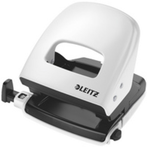 LEITZ Perforateur Nexxt 5008, en carton, blanc perle