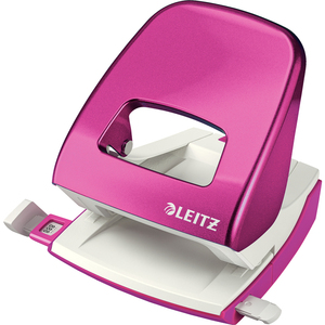 LEITZ Perforateur Nexxt 5008, en carton, rose métallisé  - 45921