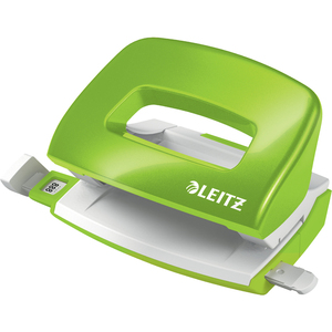 LEITZ Mini perforateur Nexxt 5060, en carton, vert métallisé