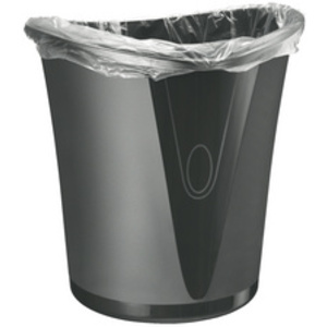 LEITZ Corbeille à papier Allura, en plastique, 18 l, noir