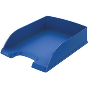 LEITZ Corbeille à courrier Plus Standard, A4, argent  - 68692