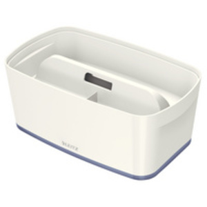 LEITZ Boîte de rangement My Box, 5 litres, blanc / gris
