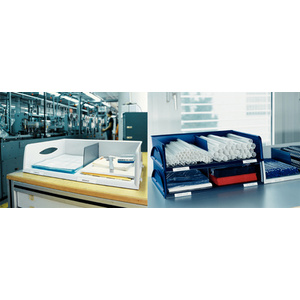 LEITZ Bac à courrier Sorty Jumbo, format A3/C3, bleu