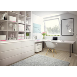 LEITZ Plumier My Box, long, blanc/gris