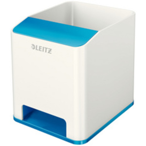 LEITZ Pot à crayons Sound WOW Duo Colour, blanc