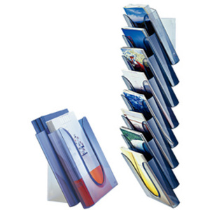 LEITZ porte brochures, en polystyrène, A4, transparent