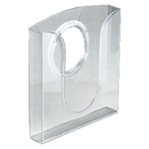 LEITZ porte brochures, en polystyrène, A4, transparent