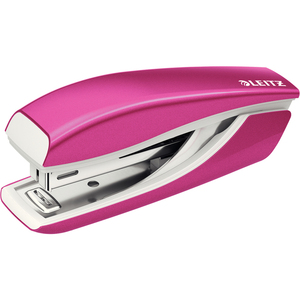LEITZ Agrafeuse Mini Nexxt WOW 5528, en boîte, rose métal