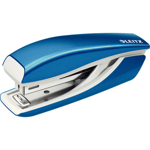 LEITZ Agrafeuse Mini Nexxt WOW 5528, en boîte, bleu métal