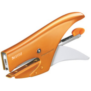 LEITZ Pince agrafeuse WOW, blanc perle