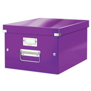 LEITZ Boîte de rangement Click & Store WOW, A4, jaune