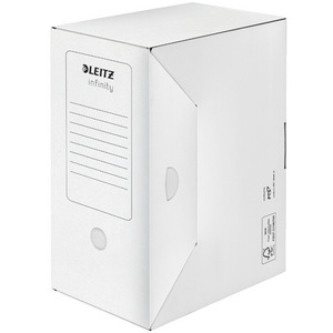 LEITZ Boîte à archives Infinity, sans acide, (L)150mm, blanc