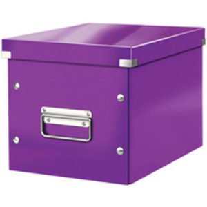 LEITZ Boîte de rangement Click & Store WOW Cube L, rouge