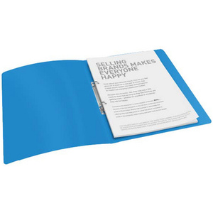 Esselte Classeur à anneaux VIVIDA, en PP, 2 anneaux, blanc