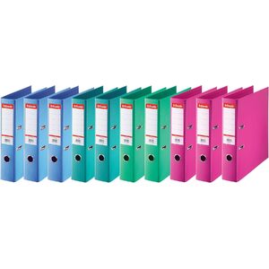 Esselte Classeur à levier standard, A4, 75 mm, assorti