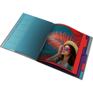 Esselte Trieur Colour'Breeze, A4, PP, 6 compartiments