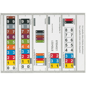 LEITZ Etiquettes d'inscription OrgacolorPlus pour imprimante