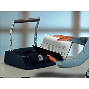 LEITZ Machine à relier impressBIND 280, argent/bleu