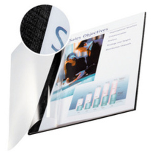 LEITZ Chemise pour reliure impressBind, A4, 3,5 mm, noir