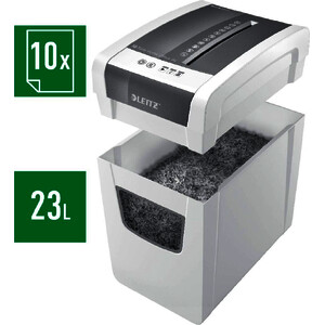 LEITZ Destructeur de documents IQ Home Office, Version Slim