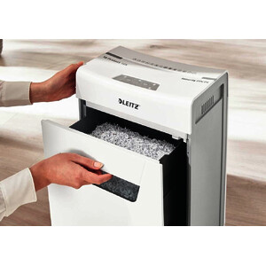 LEITZ Destructeur de documents IQ Protect Premium 10X, blanc