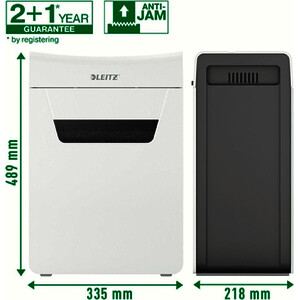 LEITZ Destructeur de documents IQ Protect Premium 6M, blanc