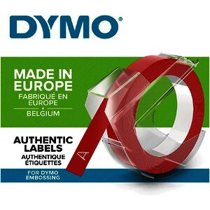 DYMO Ruban d'estampage 3D, 9 mm x 3 m, rouge