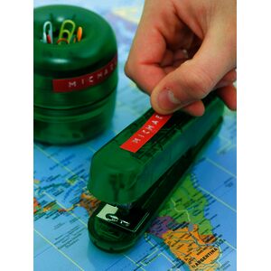 DYMO Ruban d'estampage 3D, 9 mm x 3 m, rouge