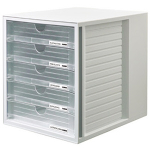 HAN Module de classement SYSTEMBOX, 5 tiroirs, noir