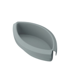 HAN Corbeille à papier KLASSIK XXL, PP, 50 litres,gris clair