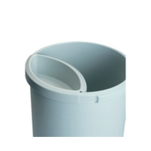 HAN Insert corbeille à papier PP, 1 L, sans couvercle, noir