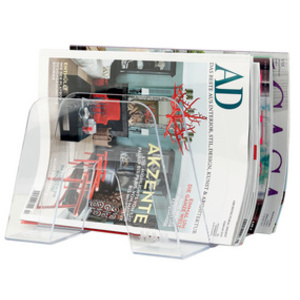 HAN Porte-revues SORTER, A4, 3 compartiments, noir