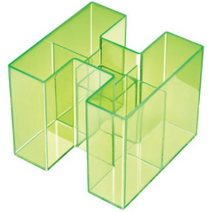 HAN Multipot à crayons BRAVO, 5 compartiments, noir