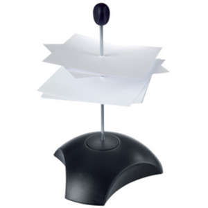 HAN Pique-notes DELTA, polystyrène, gris clair/noir