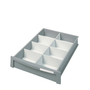 HAN Module de classement CONTUR, 10 tiroirs ouverts, gris