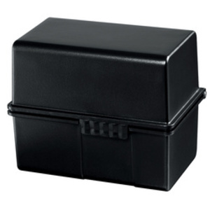 HAN Boîte à fiches, A5 paysage, plastique, noir