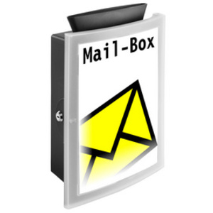 HAN Boîte aux lettres IMAGE'IN, polypropylène, noir