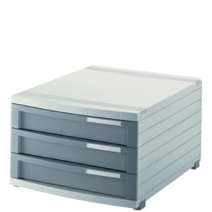 HAN Module de classement CONTUR, 5 tiroirs, gris foncé