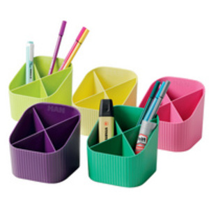 HAN Multipot à crayons Re-X-LOOP, plastique éco, violet