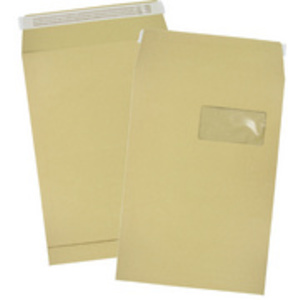 GPV Pochettes à soufflets, C4, 229 x 324 mm, kraft brun  - 22791