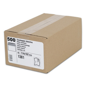 GPV Enveloppes ECO, DL, 110 x 220 mm, 80 g/m2, blanc  - 23436