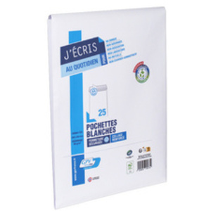 GPV Pochettes d'expédition, C4, 229 x 324 mm, blanc