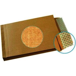 GPV Pochettes à soufflets de 5cm,340x465mm,kraft armé brun x 50,