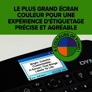 DYMO Etiqueteuse 'LabelManager 640 CB', AZERTY, en coffret