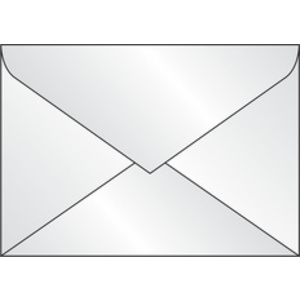 sigel Enveloppe, C5, transparent, gommé, 100 g/m2