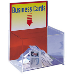 sigel Urne pour actions promotionnelles, en acrylique