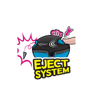 Maped Taille-crayons Galactic, en plastique, couleurs