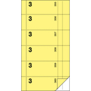 sigel Bloc de bons 'Carnet de bons', 105 x 200 mm, bleu