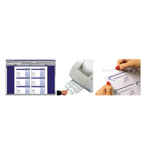 sigel cartes de visite, 85 x 55 mm, 200 g/m2, extra blanc  - 20356