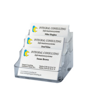 sigel Porte-cartes de visite, en plastique dur